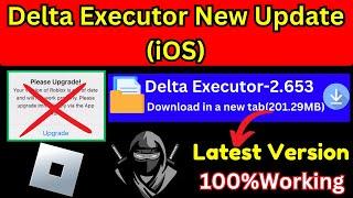 NEW] Delta Executor New Latest Version|Roblox Upgrade Problem Fix (iOS)