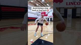 Reverse steps will help you create more space  #basketball #basketballdrills #basketballmoves