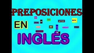 TODAS LAS PREPOSICIONES EN INGLÉS