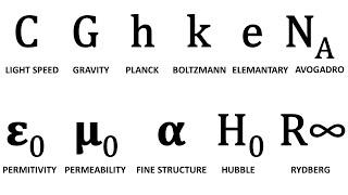 Every Physics Constants Explained