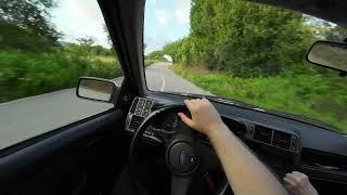 1992 Ford Sierra Cosworth 4x4 - POV drive with pure sound