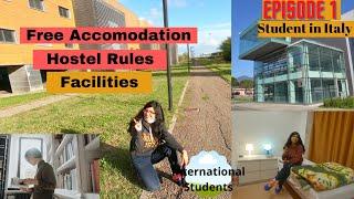 Free University Hostels in Italy, Pisa | Cost, Facilities, Accommodation Student Life Italy(Hindi)