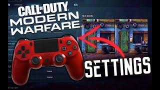 BEST SETTINGS Going Into Modern Warfare (Console - PS4)