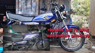 repaint rx king finishing part 3 (rakit, cuci, tes jalan)  LELEZ CUSTOM PAINT