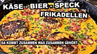 Käse - Bier - Speck Frikadellen | The BBQ BEAR