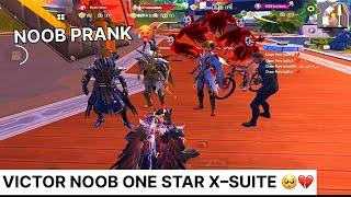 KING VICTOR  BEST NOOB PRANK IN CHEER PARK PUBG MOBILE ##noobprank #pubgmobilecheerpark