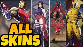 All Cosmetics In Marvel Rivals