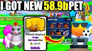 I GOT NEW 58.9b PET In World 18 On Arm Wrestling Simulator (Roblox)!
