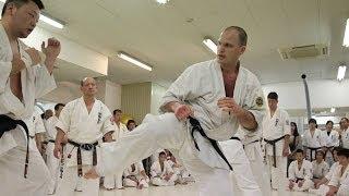 【新極真会】Lars Sjoberg 2014 WKO Dan Grading Test SHINKYOKUSHINKAI KARATE 2014年WKO昇段審査　ラーシュ・シェーベリ　昇段組手