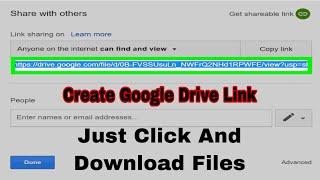 How to Make Direct Links of Google Drive Files || get a direct image link from google drive