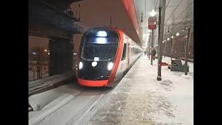 Ivolga train | The new Russian train EG2Tv EMU Ivolga 2.0 | Moscow transport | Train Moscow