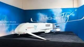 MightyFly Drone Cargo Delivery (100 pounds over 600 Miles)