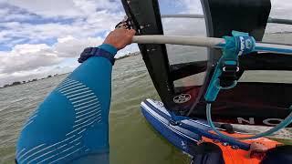 4K windsurfing Makkum 10 october 2024