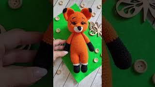 МК ЛИСИЧКА КРЮЧКОМcrochet foxgehäkelter Fuchs