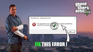 How to Fix 0xc000007b Error/ GTA 5 FIX Error