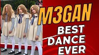 M3GAN Horde at Halloween horror nights 32 | Megan flash mob at universal Orlando | Megan moves