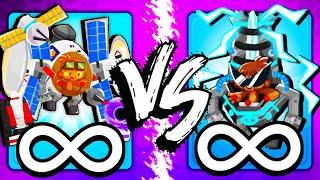 Unlimited Bloonar Command Centers VS Infinite Colliders! (BTD 6)