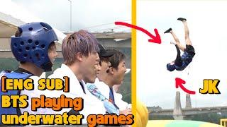 [ENG SUB] BTS playing underwater games | RUN BTS ENGSUB