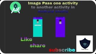 Pass the Image One Activity to Another Activity|Android studio|tech free