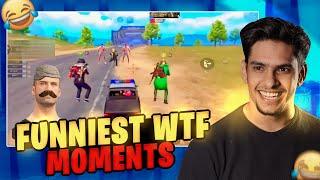 Most Funniest & WTF Moments Ever in PUBG MOBILE/BGMI- Funniest Glitches Ever