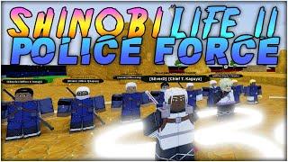 [CODE] FIRST WAVE OF POLICE FORCE IN CLOUD?! | Roblox Shinobi Life 2 Closed Community Gameplay