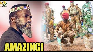 Capt. Traoré, A Man of Action! Shocks Joshua Maponga by Answering His Call 