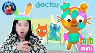 Sago Mini World Doctor! Help patients | Learn videos for kids