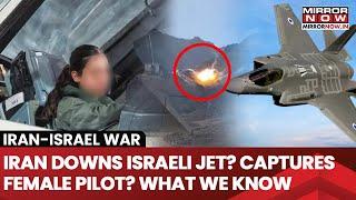 Israel’s F-35 Jet Downed By Iran? Female Pilot Arrested? Dramatic Video Catches Live Action