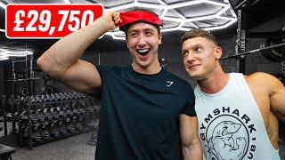 SURPRISING MY BROTHER WITH DREAM HOME GYM!! | Full Transformation