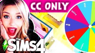 *CC ONLY* Every Room is a Different Colour  SIMS 4 CUSTOM CONTENT BUILD CHALLENGE 