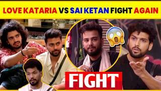 Lovekesh Kataria Vs Sai Ketan AGAIN FIGHT  | Luv Kataria on Elvish Yadav | Bigg Boss Love Kataria