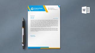 How to Create a Letterhead in MS Word   ⬇ DOWNLOAD FREE (2022)