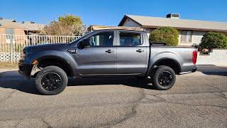 2020 Ford Ranger2.5 inch leveling kit install