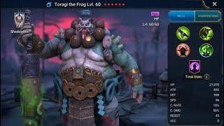 Toragi the Frog Clan Boss damage test