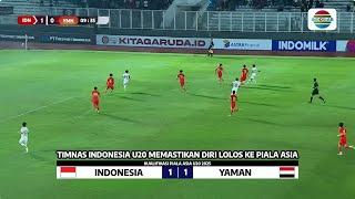 LOLOS PIALA ASIA ▪ TIMNAS INDONESIA U20 VS YAMAN ▪ Kualifikasi Piala Asia U20 2025 ▪ ilustrasi