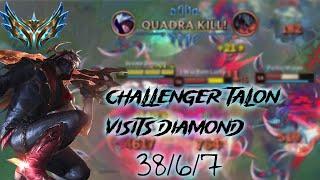 Challenger Talon Visits Diamond.. 38 KILLS!?