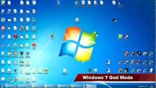 How To Get: Windows 7 God Mode