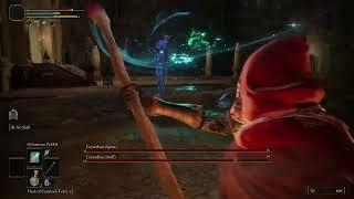 Crystalian Staff and Spear Boss Fight in Academy Crystal Cave   Elden Ring!!!