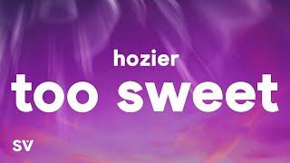 Hozier - Too Sweet (Lyrics)