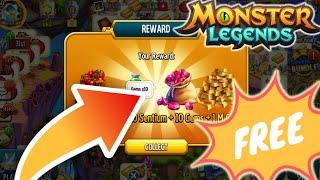 BEST WAY TO FARM GEMS IN 2025 - MONSTER LEGENDS | HOW TO GET GEMS FOR FREE!