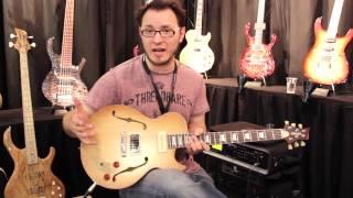 Fibenare Basic Jazz Rahan Hollowbody Demo - Tom Quayle