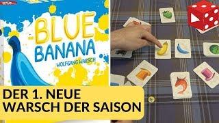 Blue Banana (Wolfgang Warsch, Piatnik 2019) - Witzig, aber nichts für Farbenblinde - offensichtlich