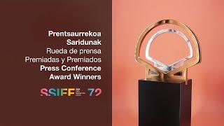 V.O. Premiados / Awarded  / Sariak  - Rueda de prensa / Press Conference / Prentsaurrekoa 2024