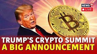 LIVE: Donald Trump's Order To Establish Strategic Bitcoin Reserve | Trump AT Crypto Summit | N18G