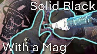 How To Tattoo - Packing Solid Black With A Mag