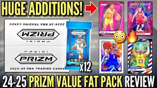 THE BEST PRIZM RETAIL (BIG ADDITIONS)!  2024-25 Panini Prizm Basketball Value Fat Pack Box Review