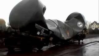 Railroad tank car vacuum implosion