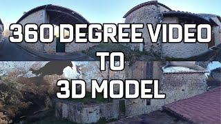 How to transform any 360-degree video into 3D (using photogrammetry)