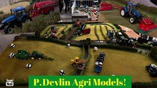 We Talk To P Devlin Agri Models Display At Carrickdale Model Show 2025 - Excellent Details!