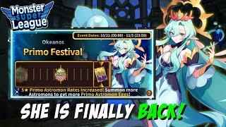 The Okeanos Primo Festival is Here! | Monster Super League